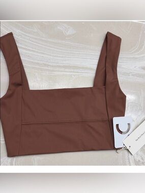 NWT Commense Crop Top SPORTS BRA